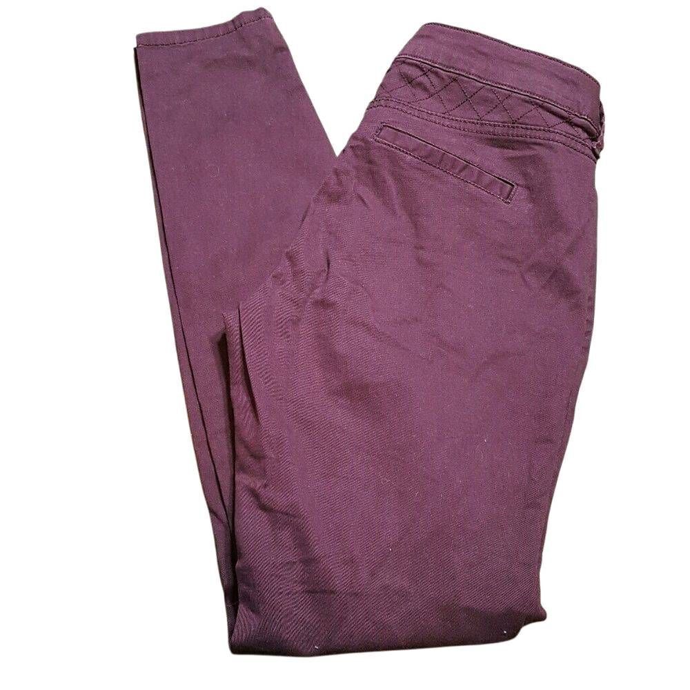 Jessica Simpson burgundy pants 26/30